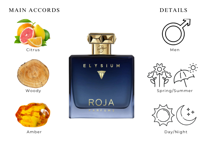 venstre Touhou ligning Roja Parfums Elysium | Men's Spray Cologne | Men's Parfum