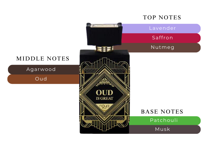 Afnan Perfumes Oud Is Great 3.4 oz/100ml Eau de Parfum