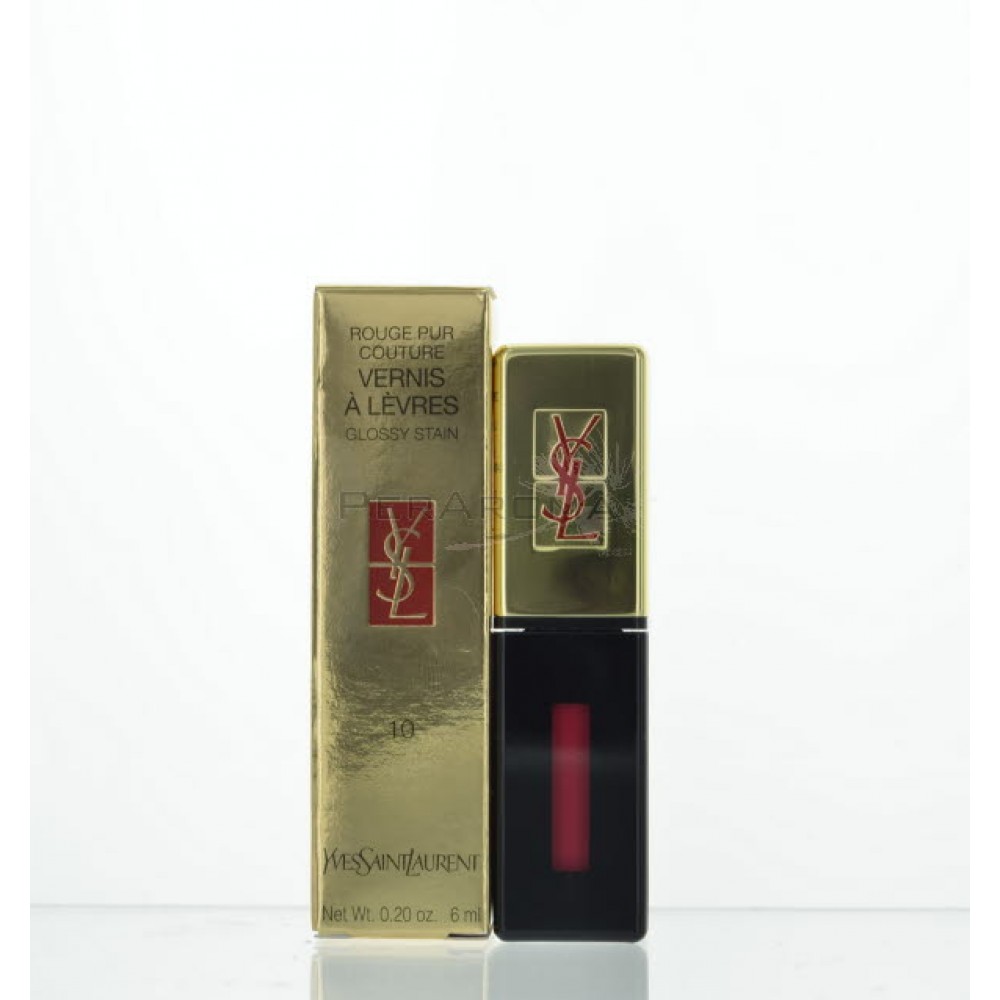 Rouge Pur Couture Vernis A Levres Glossy Stain Rouge Philtre # 10  by Yves Saint Laurent