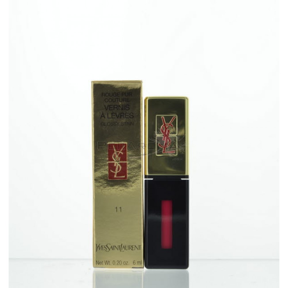Rouge Pur Couture Vernis A Levres Glossy Stain Rouge Gouache # 11  by Yves Saint Laurent