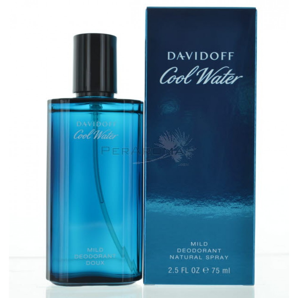 Davidoff Coolwater Deodorant Spray Glass