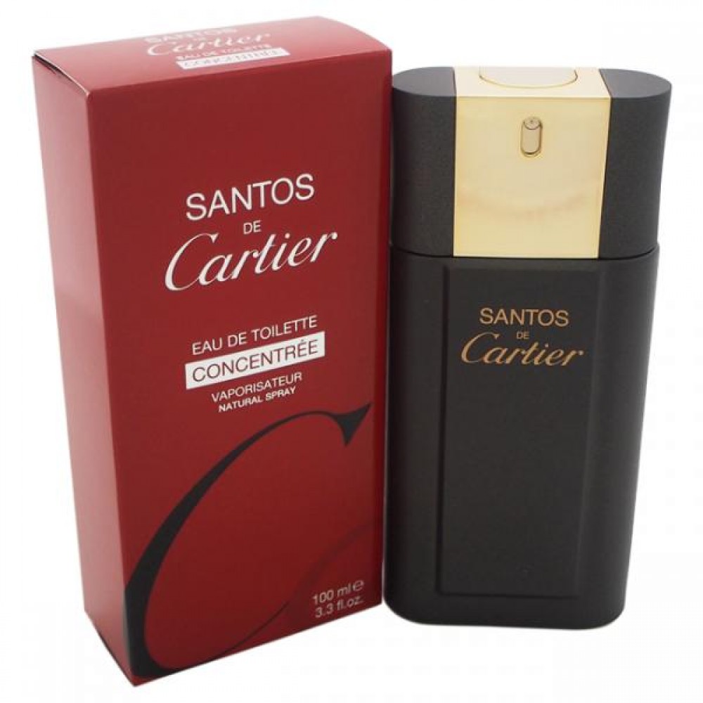 Cartier Santos De Cartier Concentree Cologne 3.3 oz For Men| MaxAroma.com