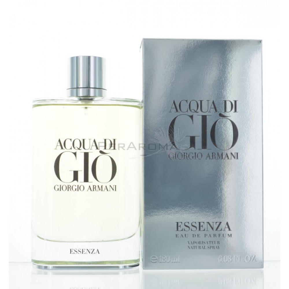 Acqua Di Gio Essenza by Giorgio Armani for Eau De Parfum 6.08 OZ ML Spray for Men