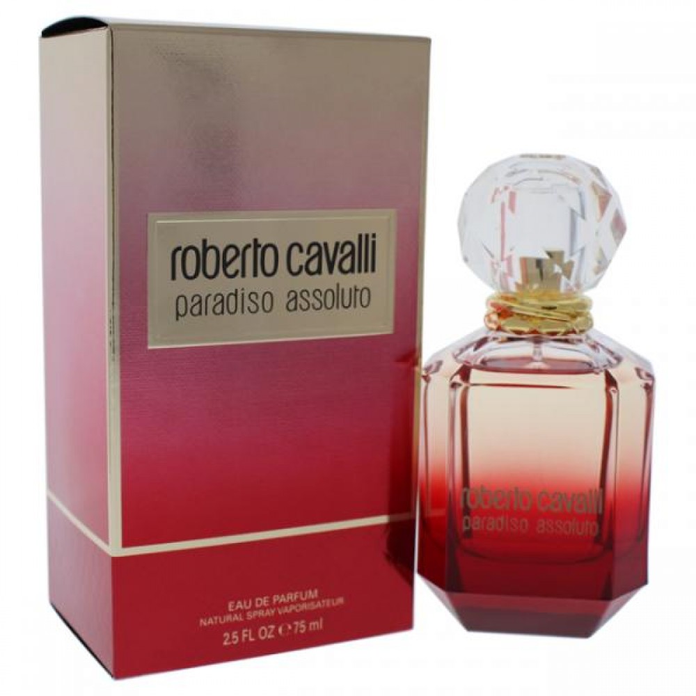 Roberto Cavalli Paradiso Assoluto Perfume Eau De Parfum Spray 2.5 Oz 75 ...