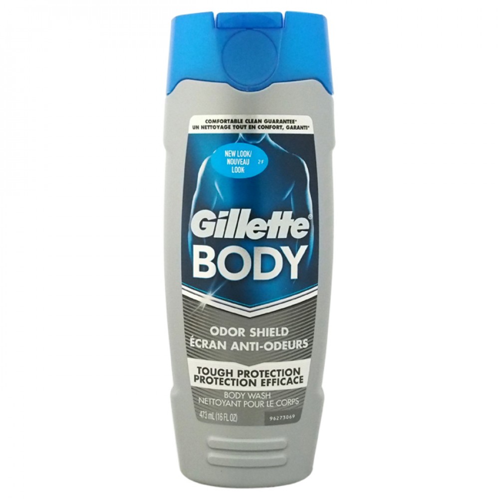 Gillette Odor Shield All Day Clean Body Wash Cologne