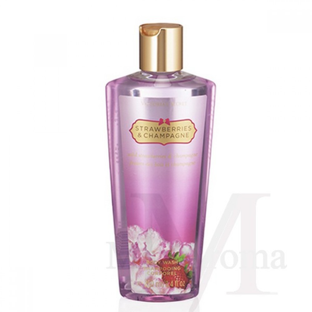 Maxaroma Strawberries Champagne Shower Gel Women 13$