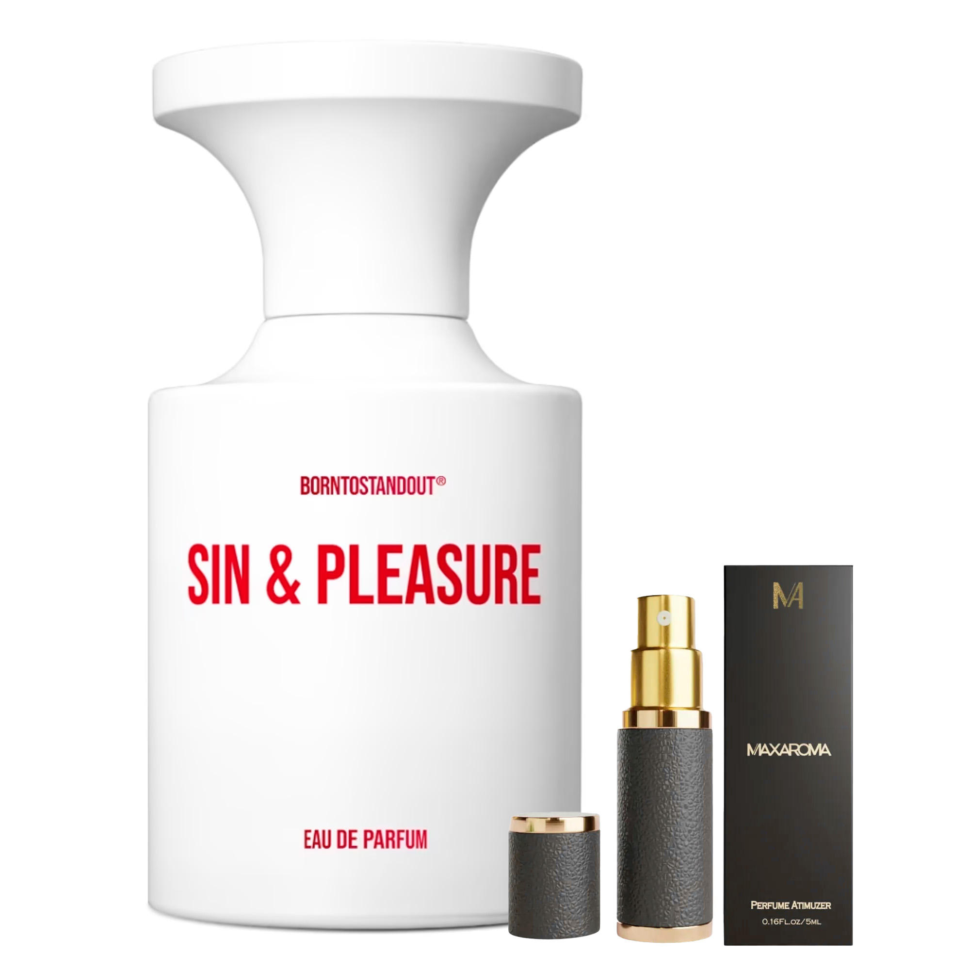 Embrace the Art of Seduction-Borntostandout Sin & Pleasure 5ml