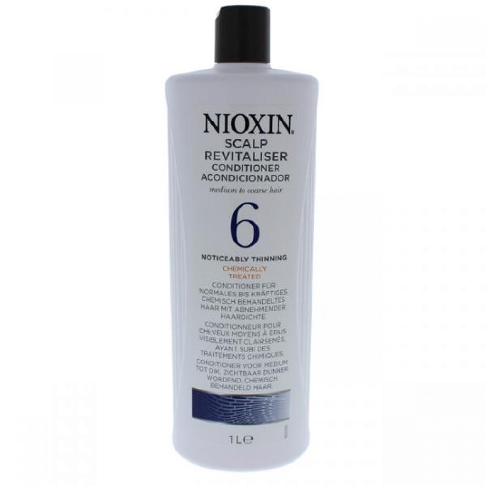 Nioxin System 6 Scalp Therapy Cond. For Med./Coarse Nat. Noticeably Thin.Hair