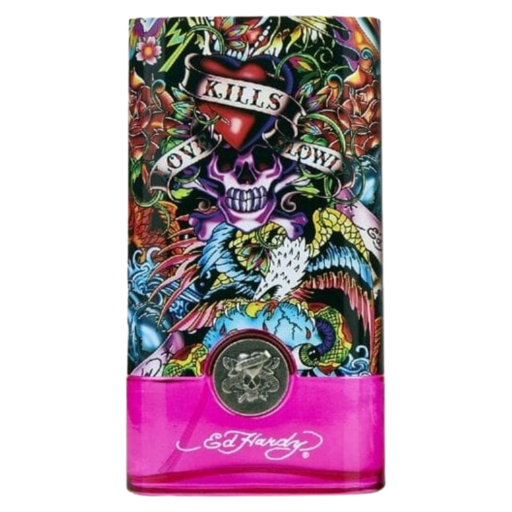Ed Hardy Hearts & Daggers Eau De Parfum Women 3.4 Oz