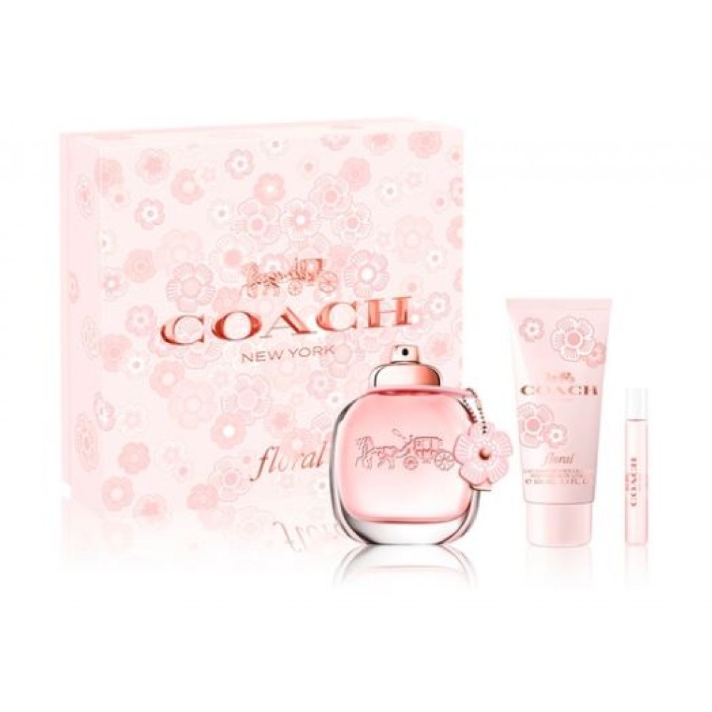 Coach perfume set floral Clearance