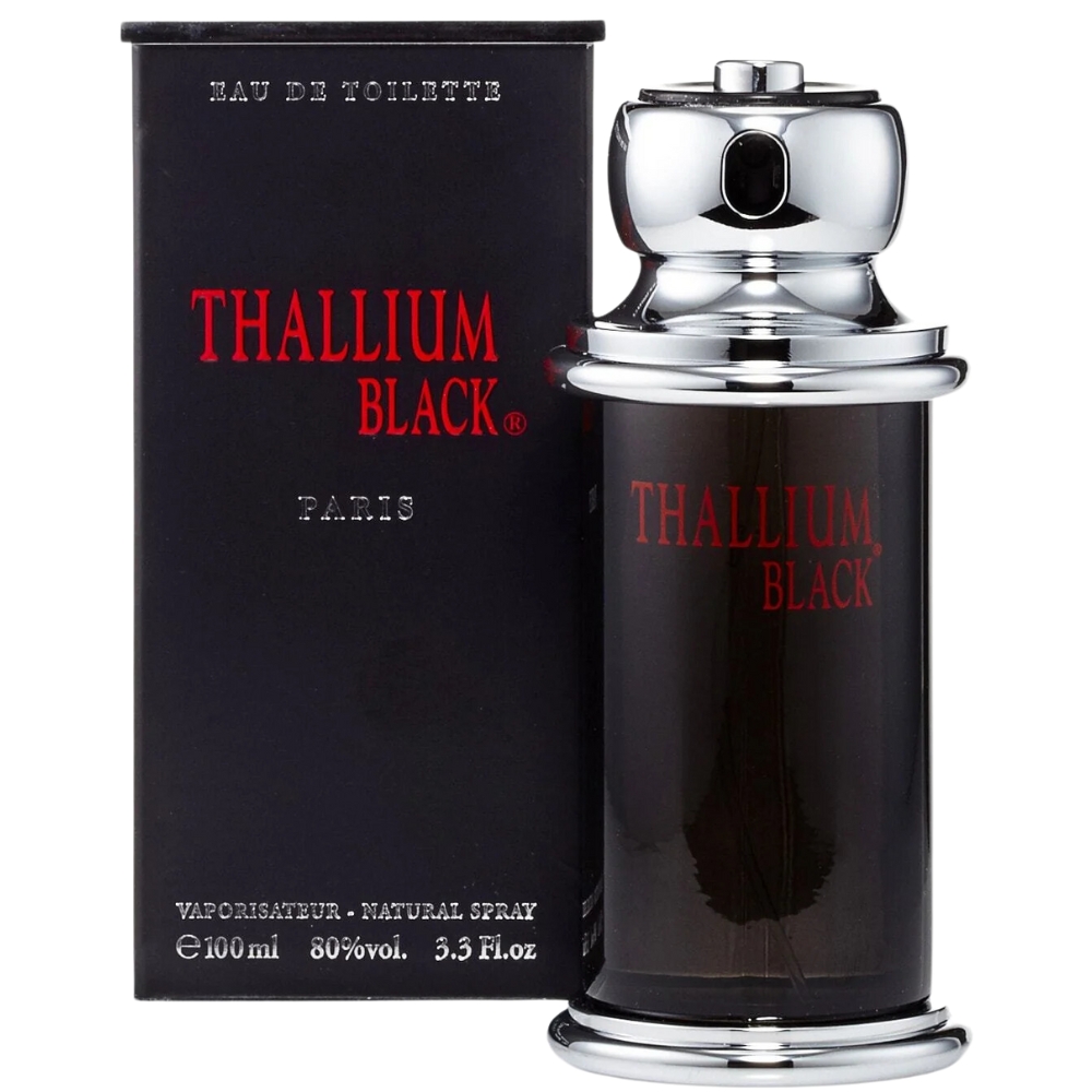 Thallium Black by Jacques Evard, 3.3 oz Eau De Toilette Spray for Men