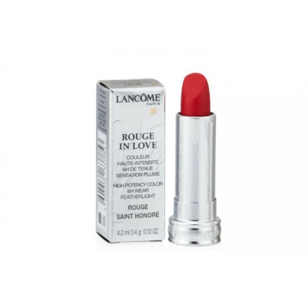 Lancome Rouge In Love High Potency Color Lipstick Saint Honore No Cap Tester