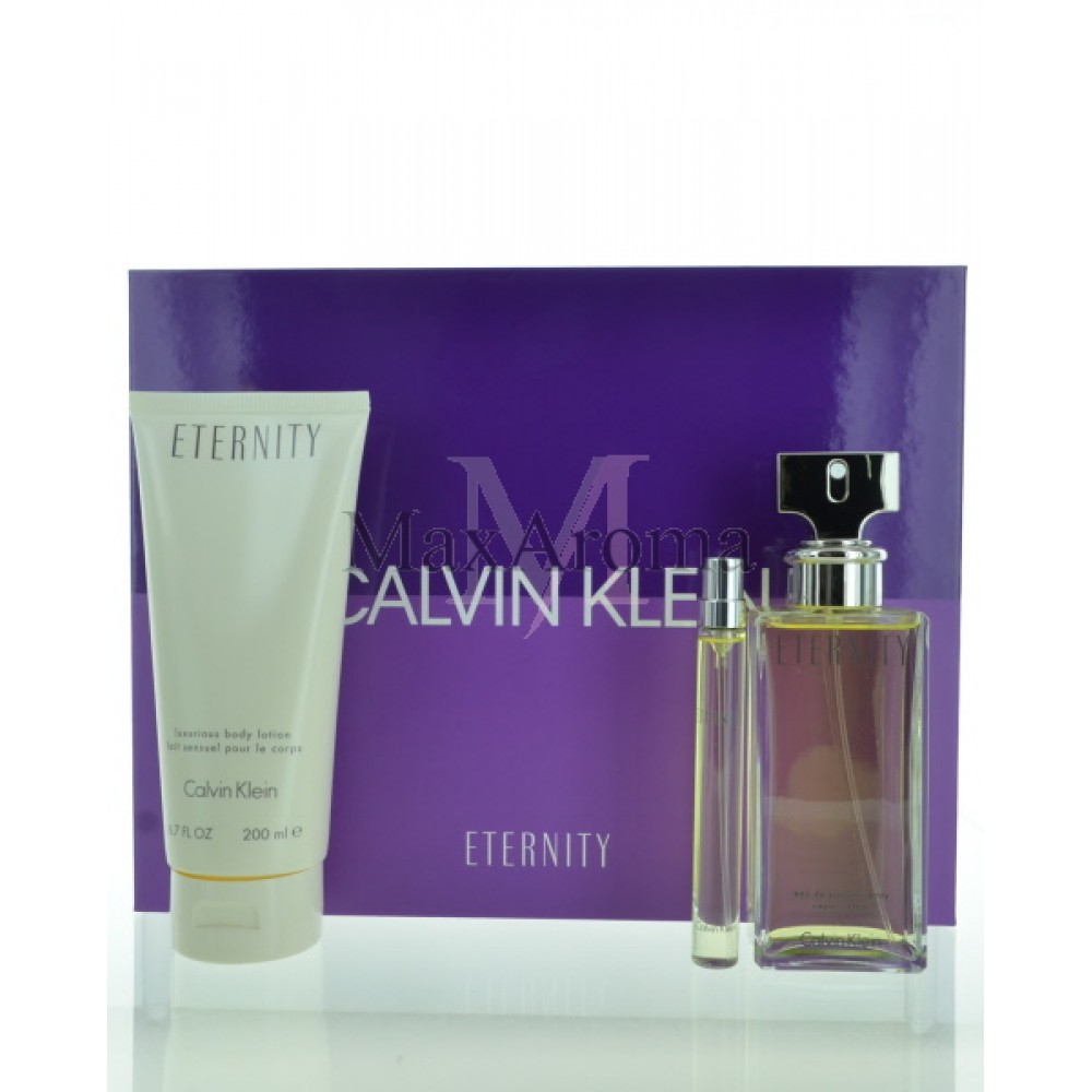 Calvin Klein Eternity Cologne Gift Set for Women