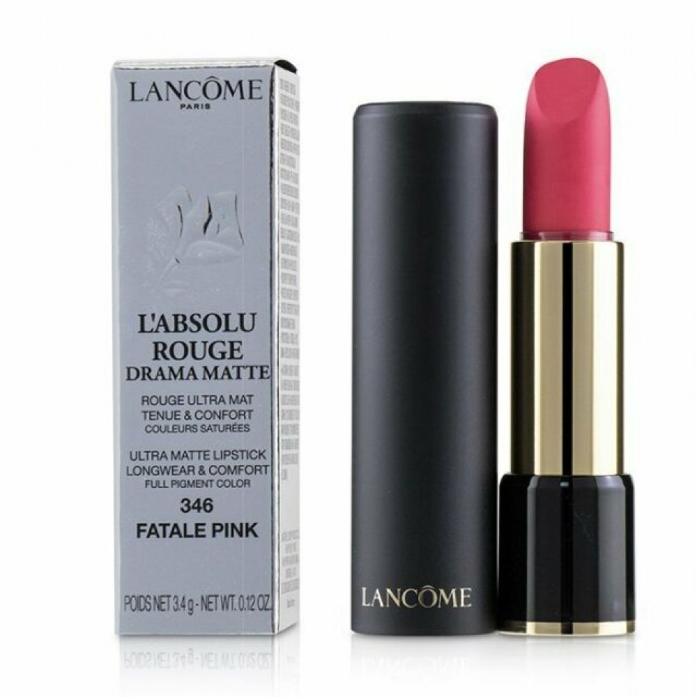 Lancome L\'absolu Rouge Lipstick 346 Fatale Pink
