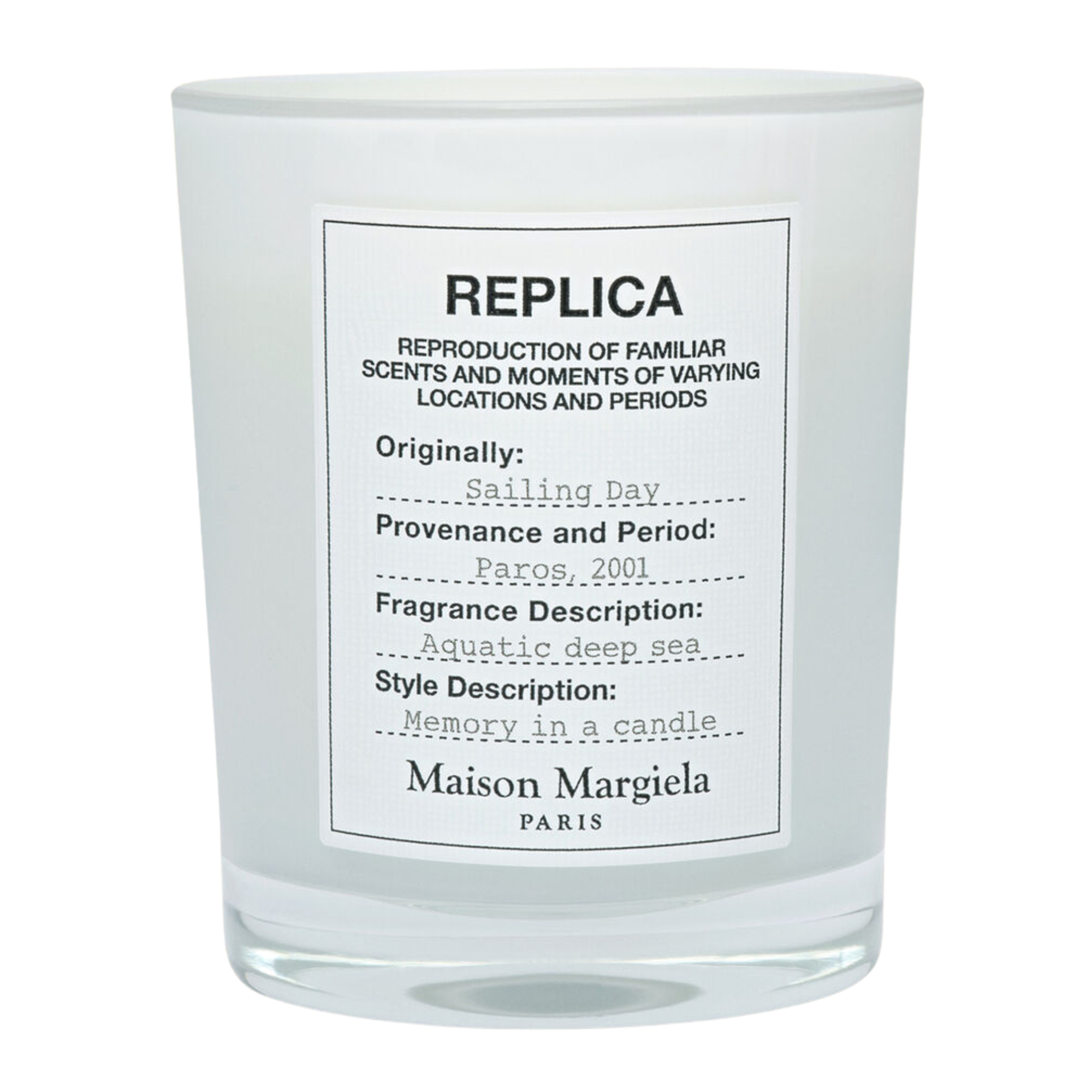 Maison Margiela Replica Sailing Day Candle Unisex 58 oz 72$