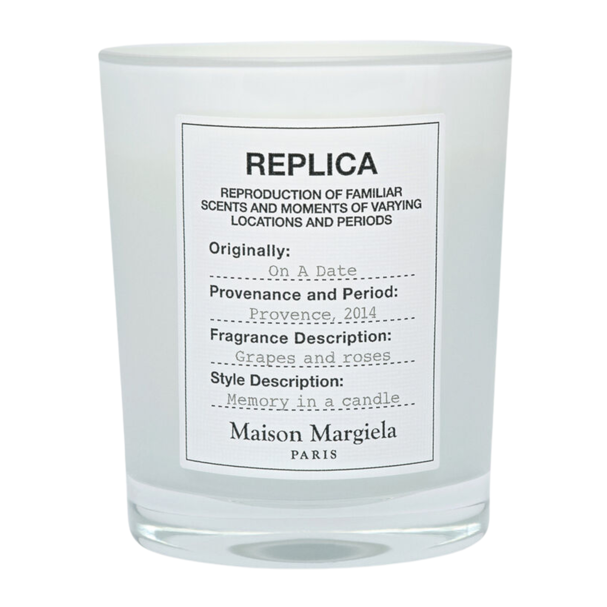 Maison Margiela Replica On A Date Candle Unisex 5.82 oz
