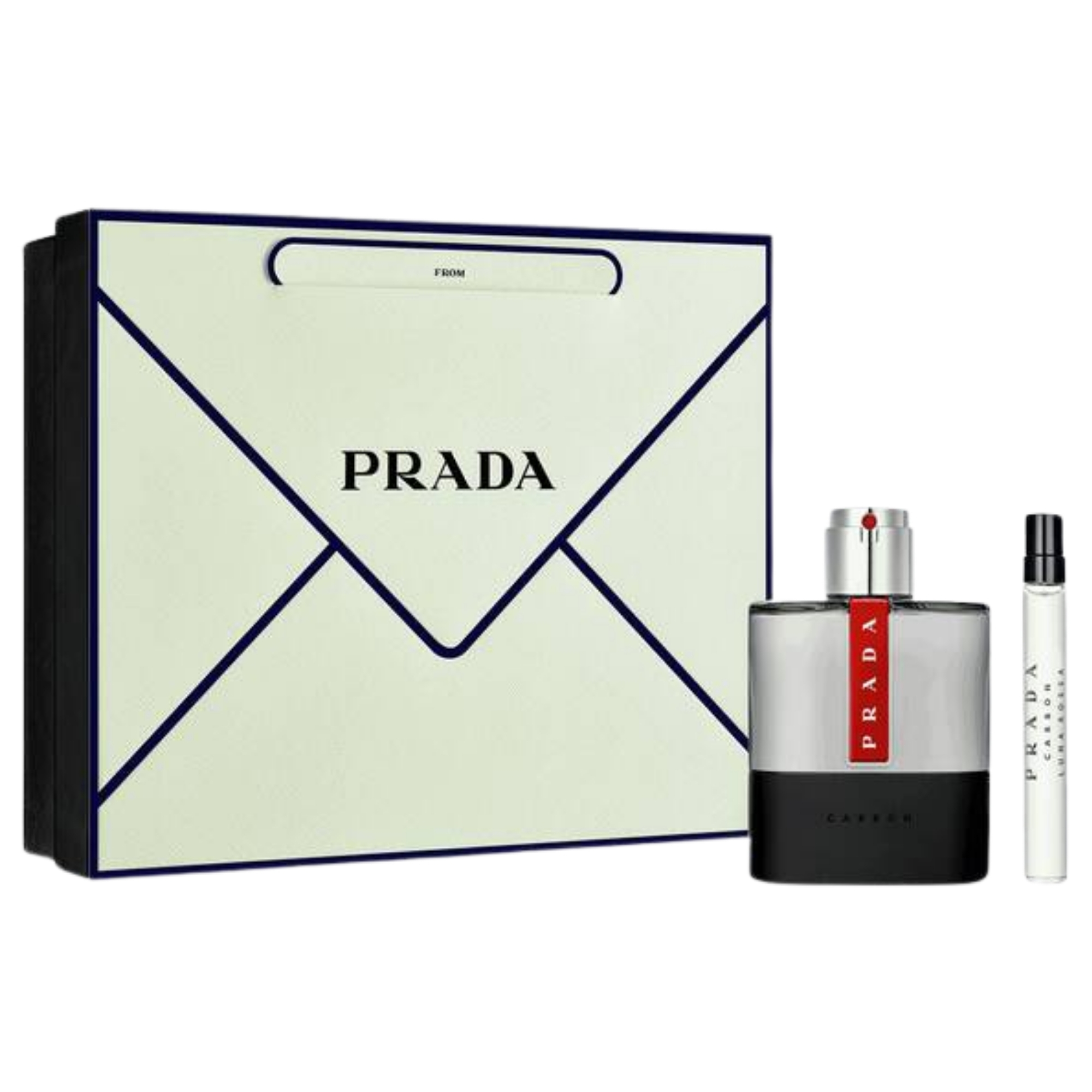 Prada Luna Rossa Carbon Eau De Toilette Men Set 140$