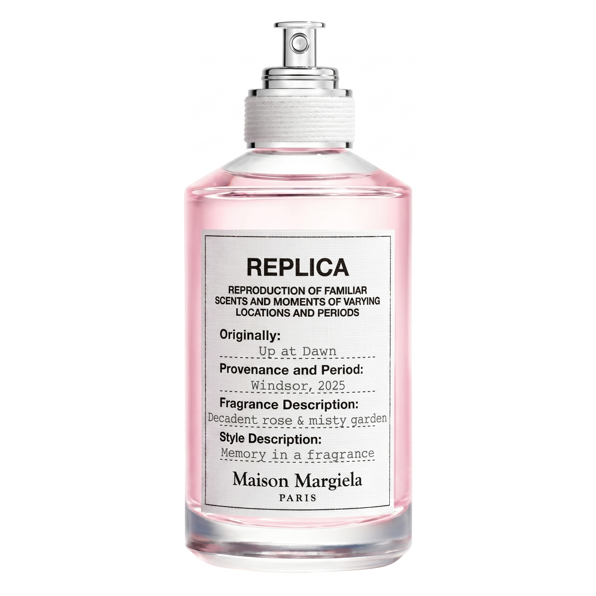 Maison Margiela REPLICA オードトワレ アップアットドーン Maison Margiela Replica Up At Dawn Unisex Rose EDT 100ml
