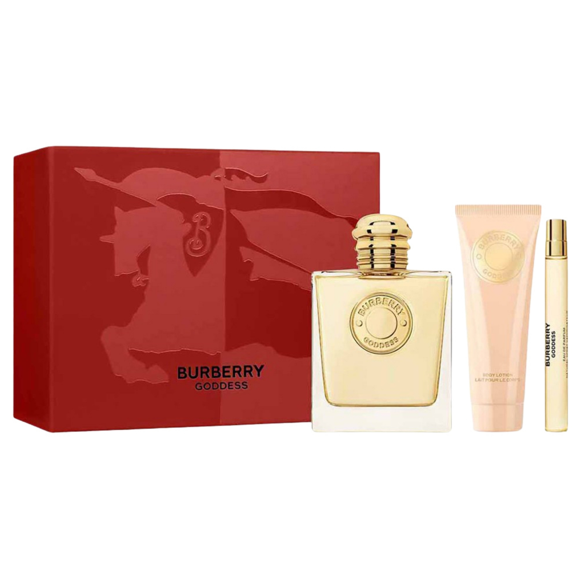 Burberry Goddess オールドパルファム ボディローションセット Burberry Goddess Eau De Parfum Gift Set | MAXAROMA