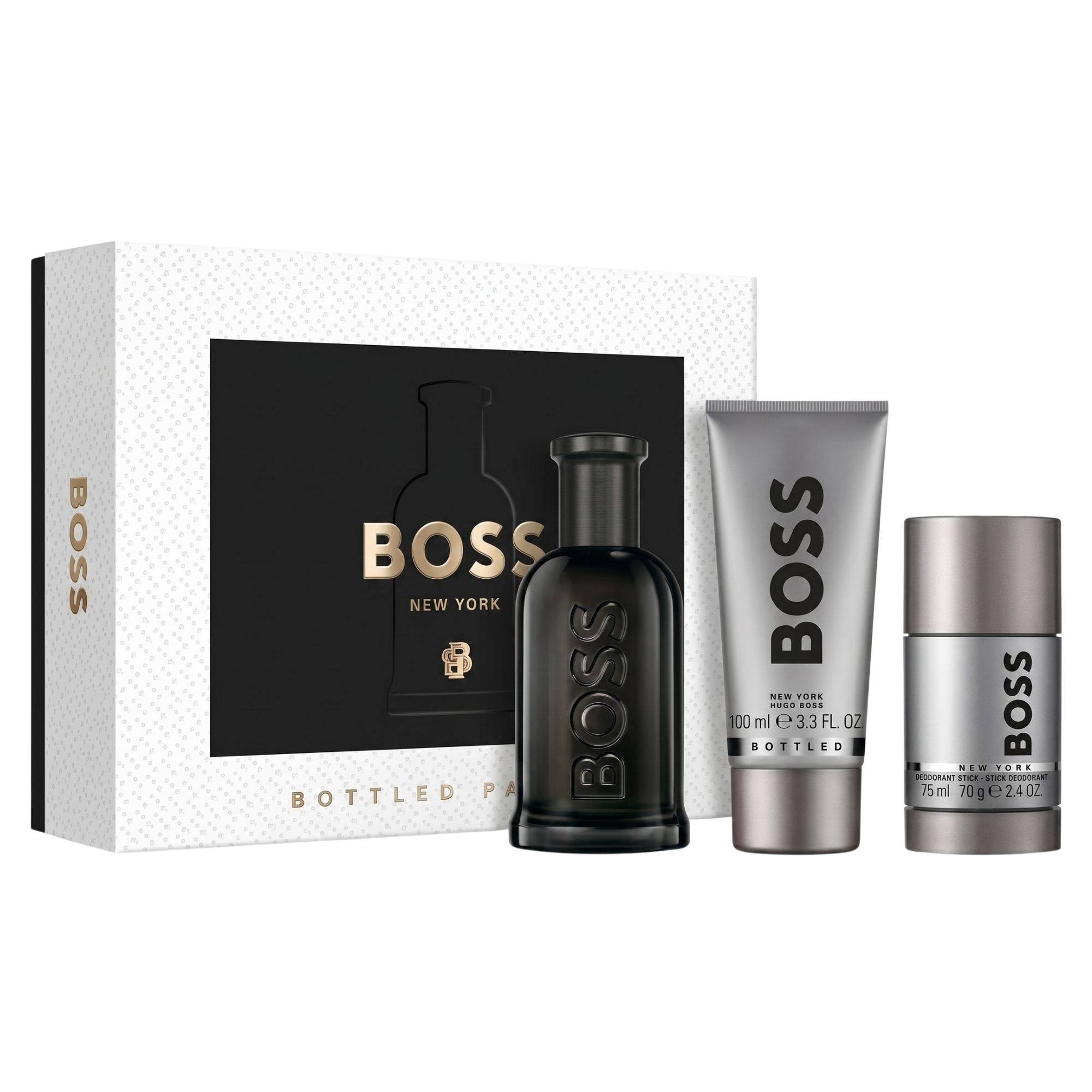 Hugo Boss Boss Bottled Parfum Men Set 105$