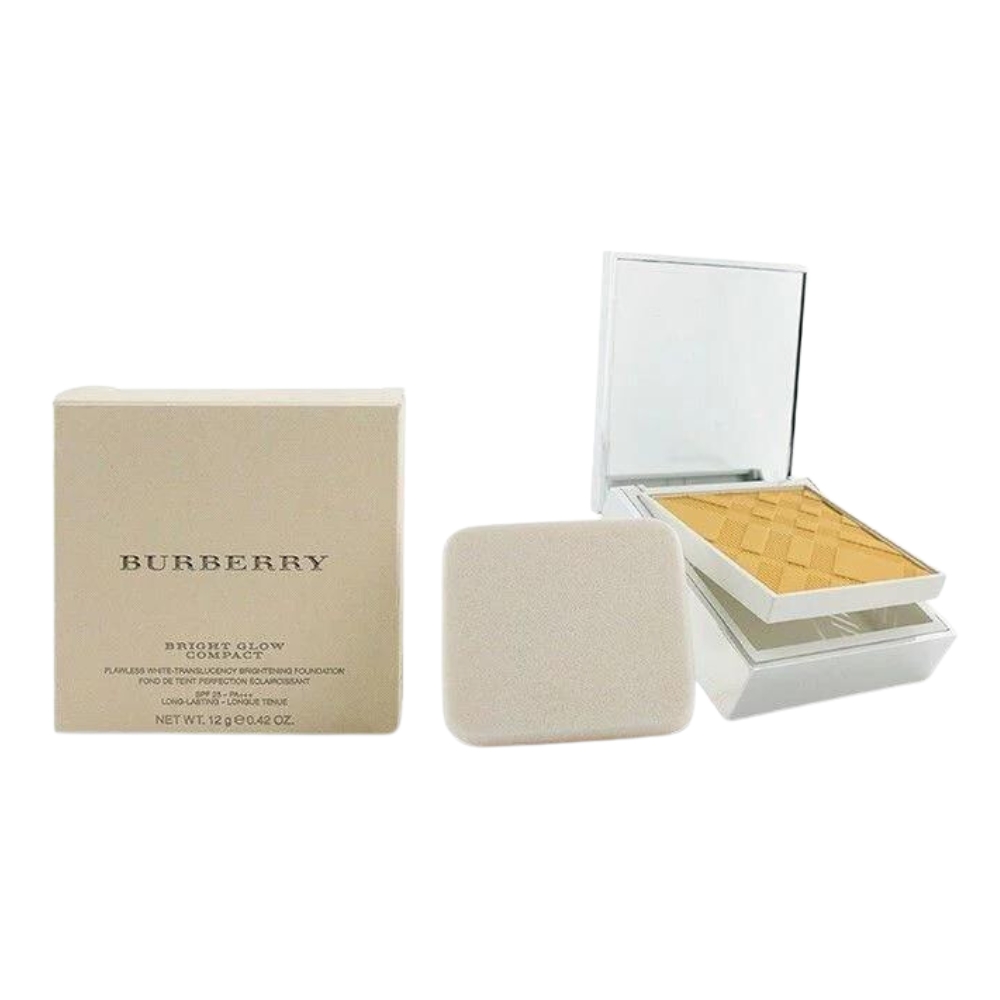Burberry Bright Glow Flawless Bright Compact Foundation #20 Ochre