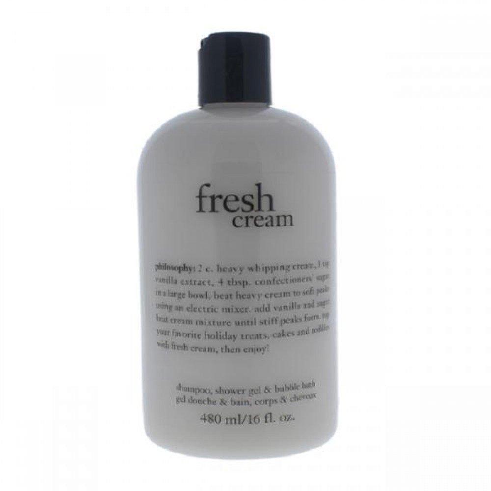 Philosophy Fresh Cream Shampoo Shower Gel & B..