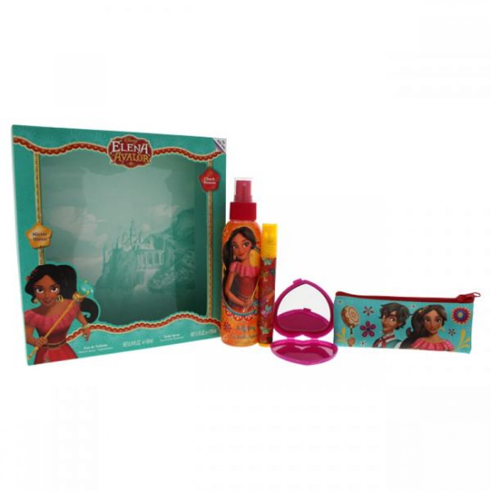 Disney Elena Of Avalor For Kids 4 Pc Gift Set