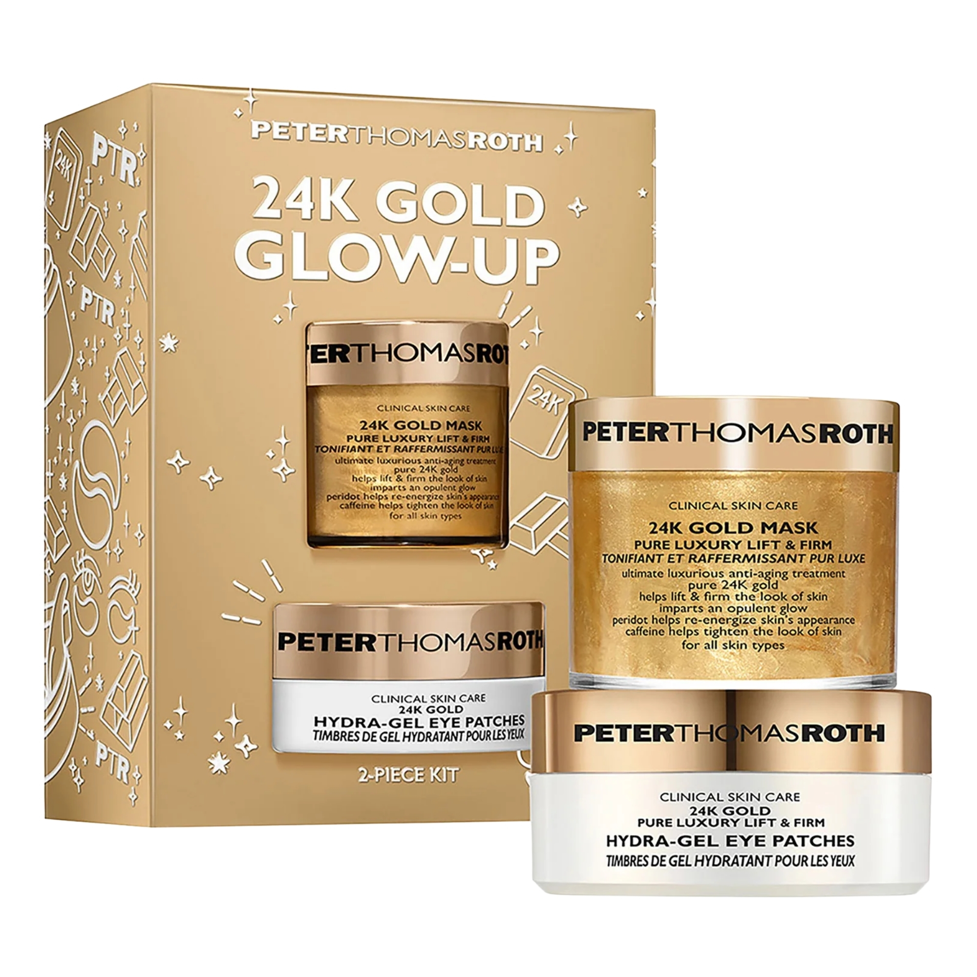Peter Thomas Roth 24K Gold Glow-Up Gel Unisex Set