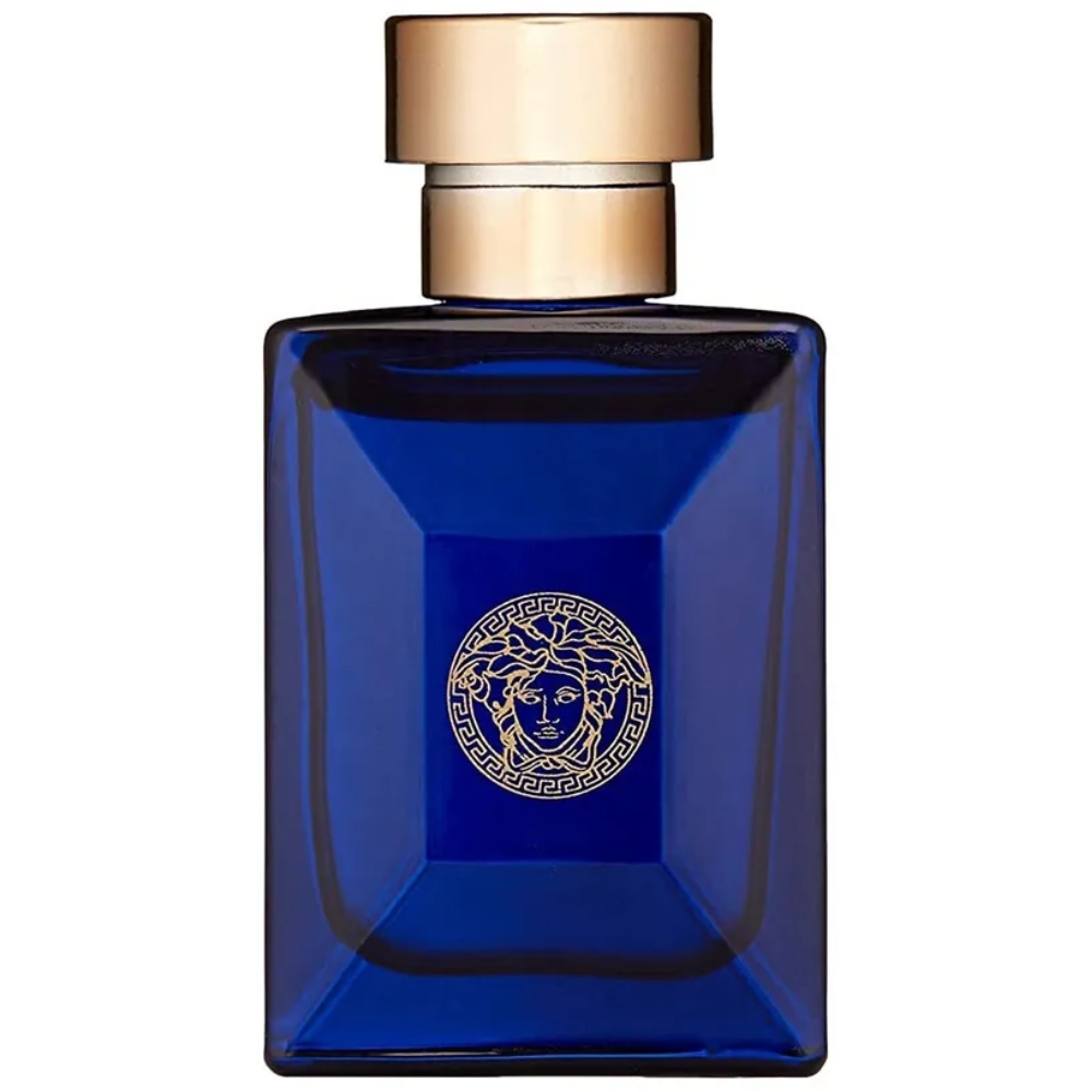 Dylan Blue Pour Homme by Versace Gift Set for Men - 3.4oz EDT Spray, 10ml  Travel Spray and Pouch 