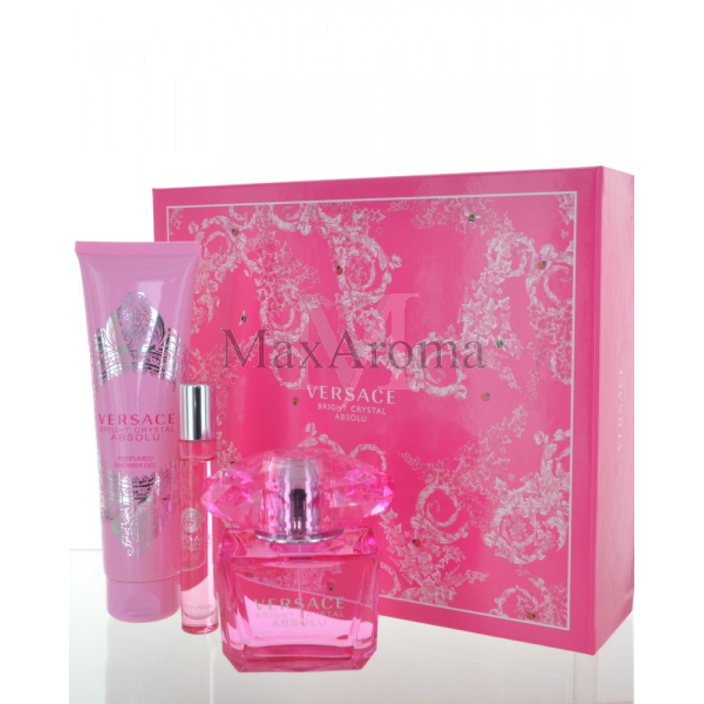 Bright Crystal Absolu by Versace Gift set