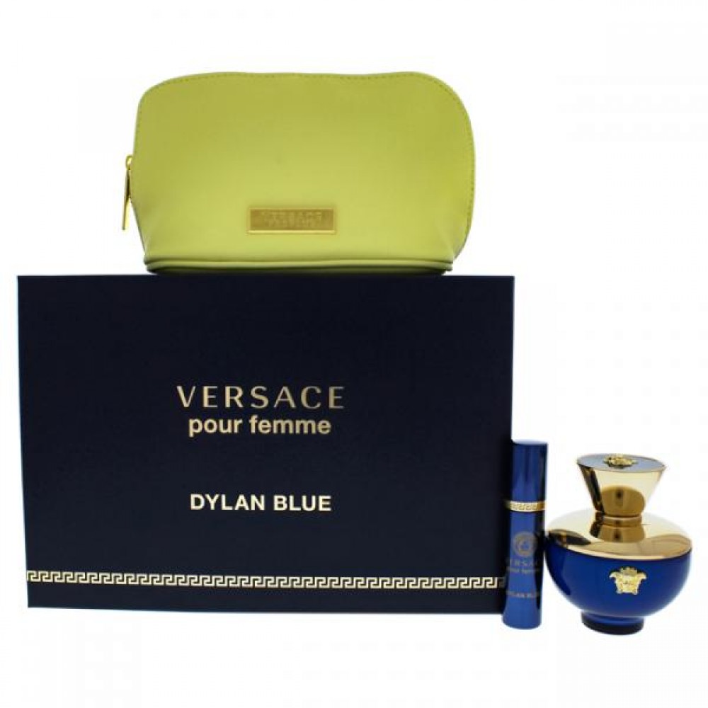 Versace Dylan Blue For Women 3 Pc Gift Set