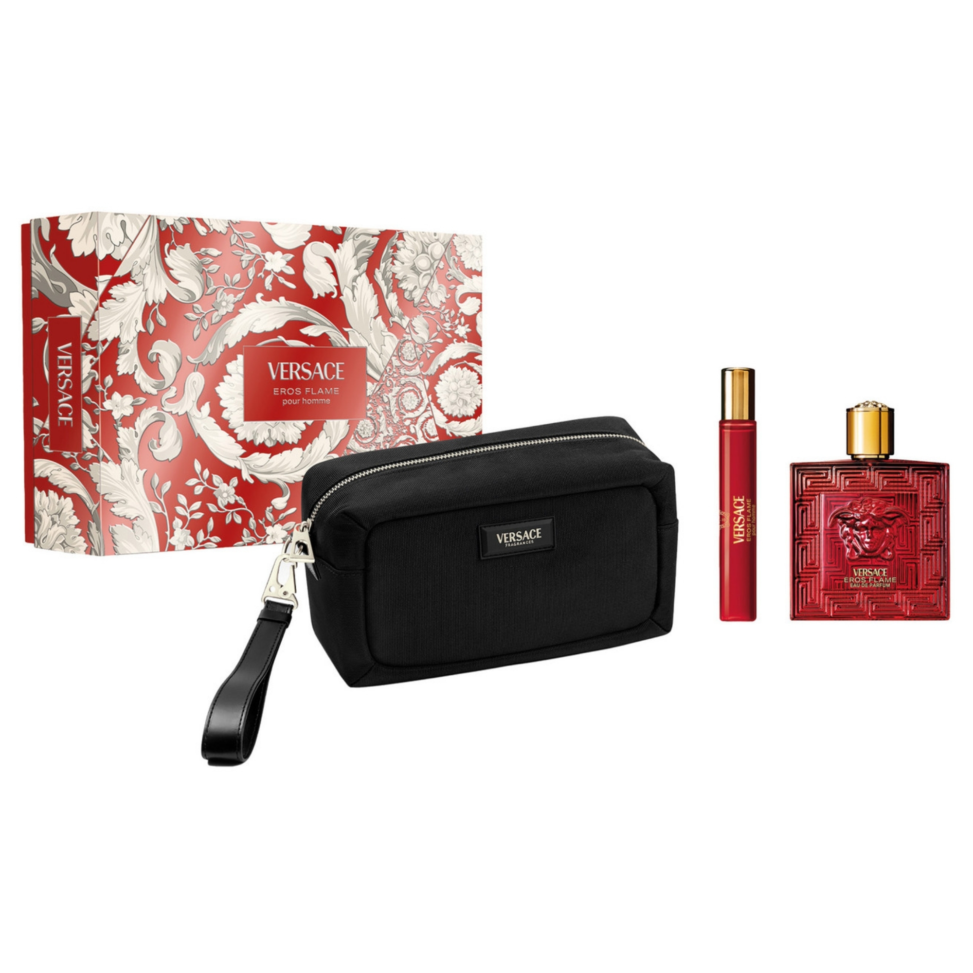 Versace Eros Flame Eau De Parfum Set | MAXAROMA