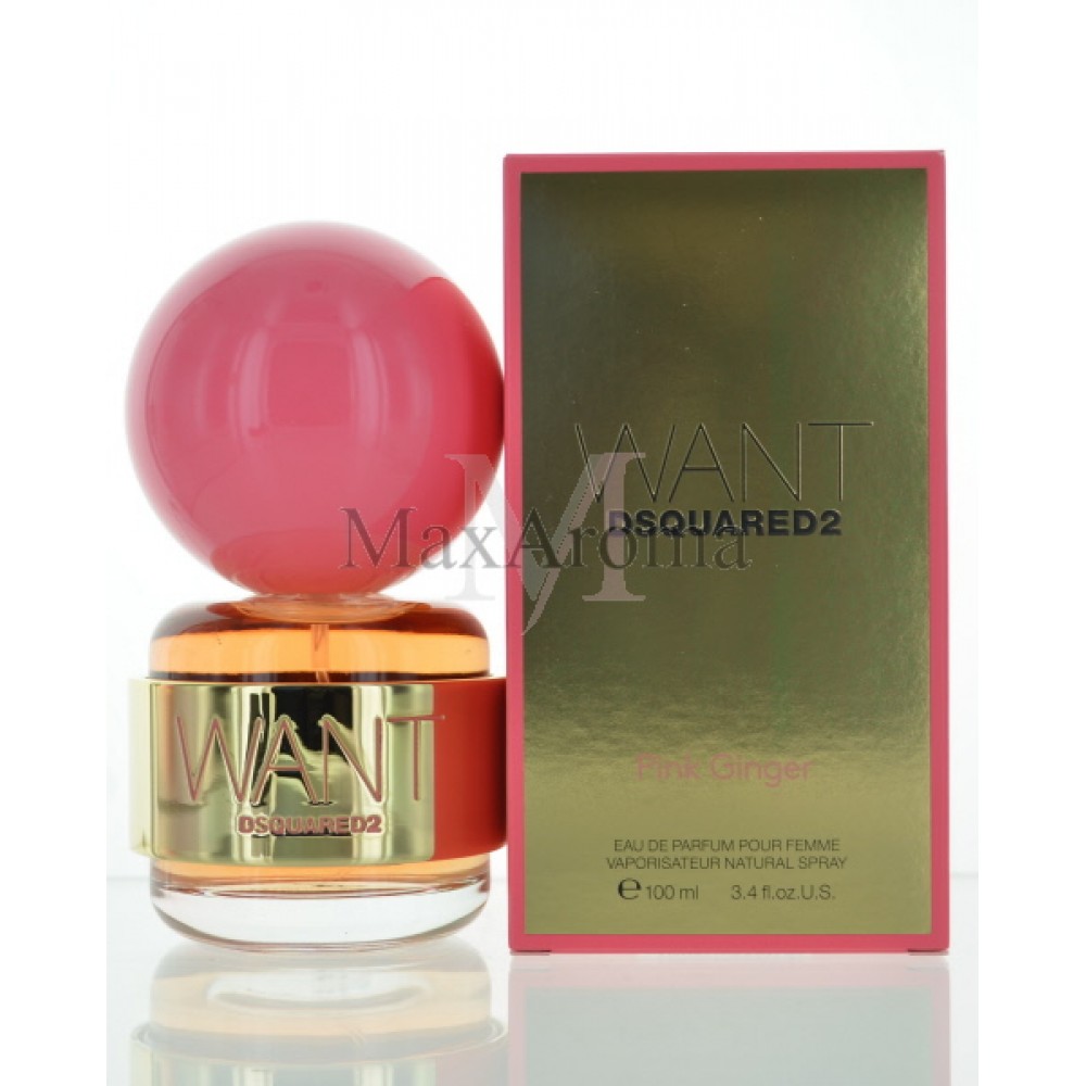 dsquared parfum want pink ginger