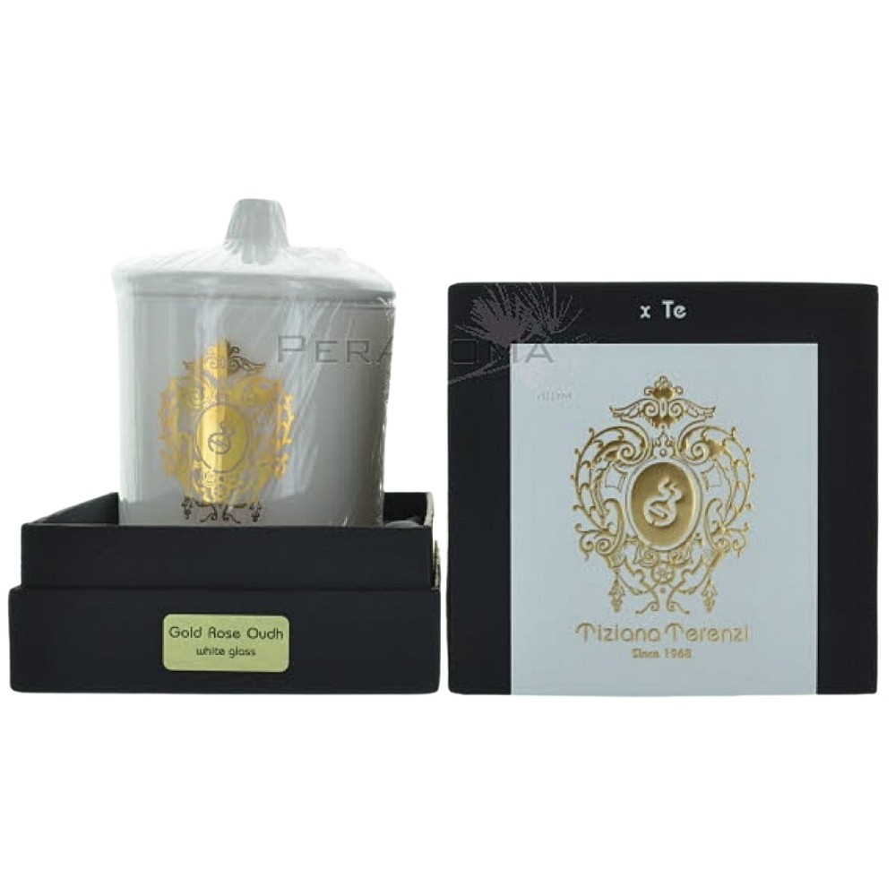 Tiziana Terenzi Gold Rose Oudh Candle Unisex 63$
