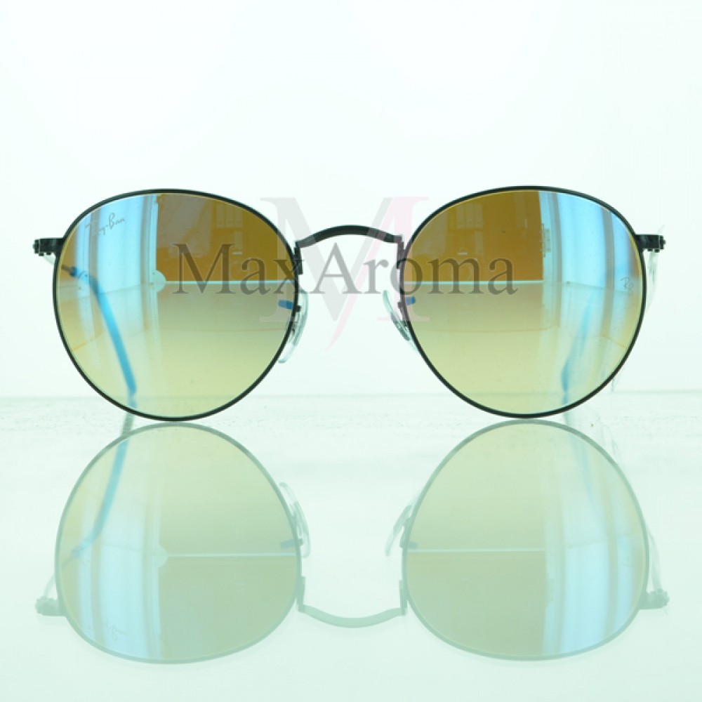 Ray Ban  RB3447 002/4O ROUND FLASH LENSES GRADIENT Sunglasses