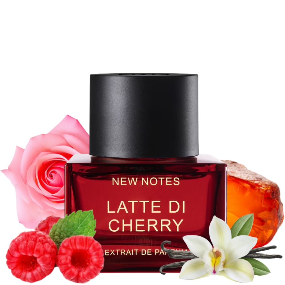 Awaken Your Passions With New Notes Latte Di Cherry Extrait De Parfum Unisex 50ml-A Fragrance That Ignites the Soul"