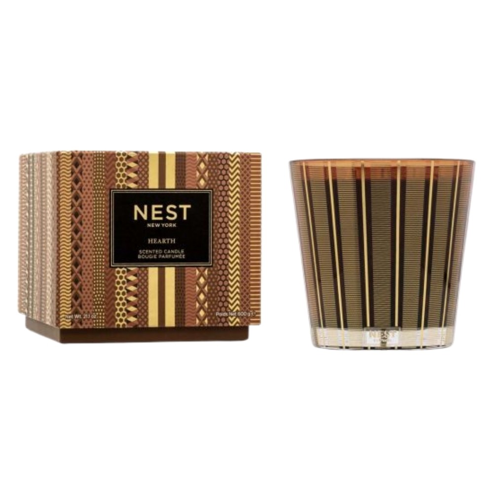 NEST Fragrances Hearth 3-Wick Candle 