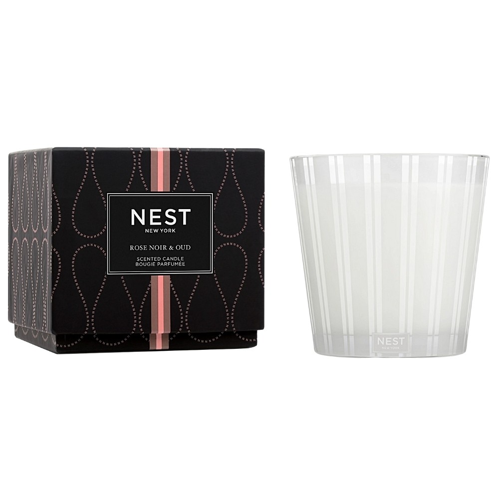 Nest Fragrances Rose Noir & Oud 3-wick Candle 