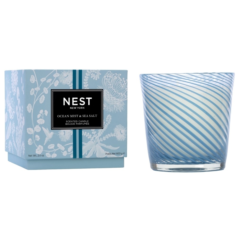 Nest Fragrances Specialty Ocean Mist & Sea Salt  3-wick  Candle 