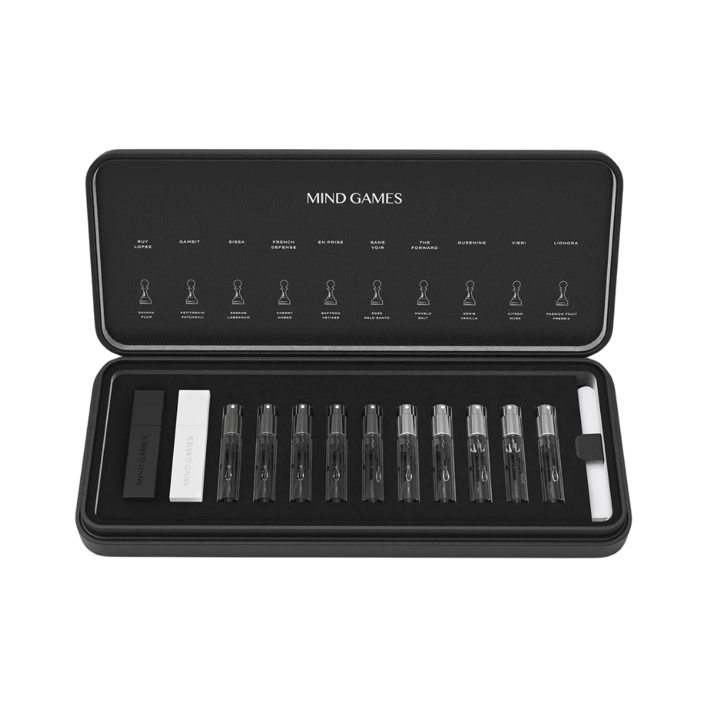 Mind Games Fragrance Olfactive Discovery Set - Soulmate Extrait de Parfum Unisex Set 375$