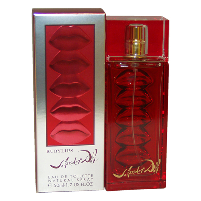 Salvador Dali Ruby Lips Eau De Toilette Women 17 Oz 24$