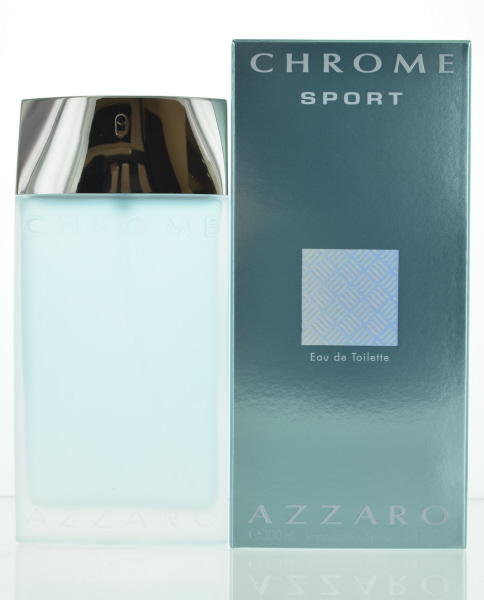 Azzaro Chrome Sport Eau De Toilette Men 34 Oz 33$