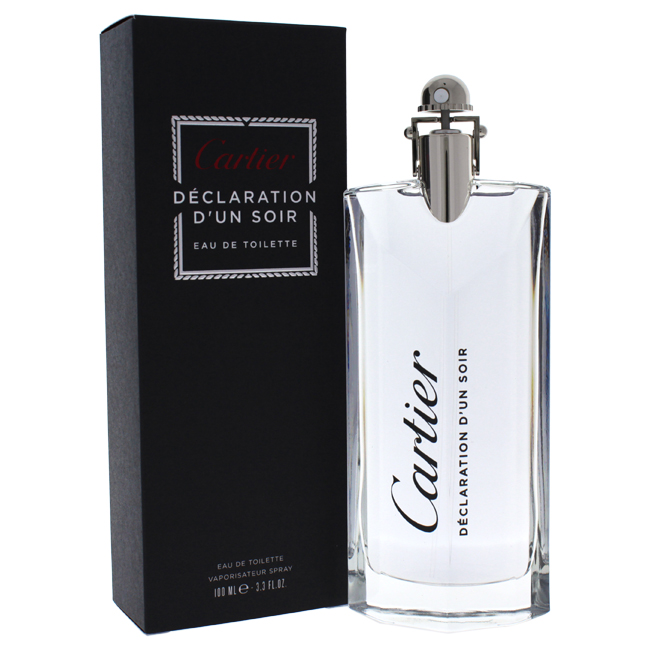 Cartier DECLARATION DUN SOIR Eau De Toilette Men 34 Oz 80$