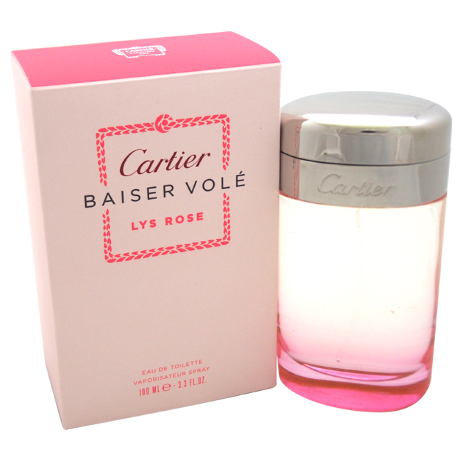Cartier Baiser Vole Lys Rose Eau De Toilette Women 33oz 54$
