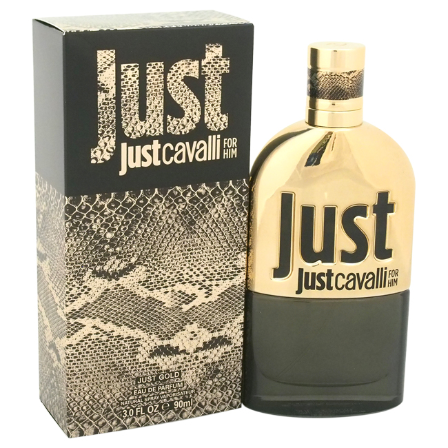 Roberto Cavalli Just Just Cavalli Gold Eau De Parfum Men 3 oz 52$
