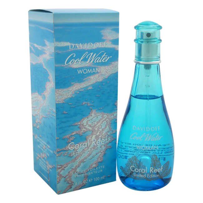 Davidoff Coolwater Eau De Toilette Women 34 Oz 27$