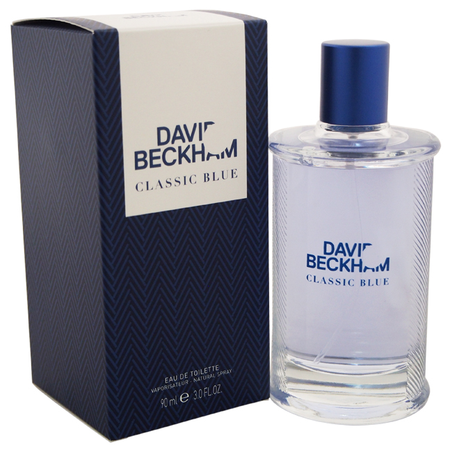 David Beckham Classic Blue Eau De Toilette Men 3 oz
