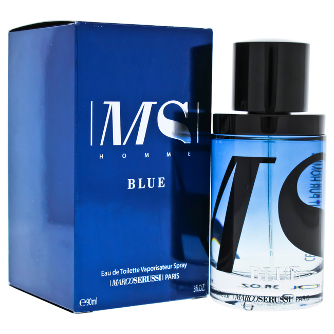 Marco Serussi Ms Blue Eau De Toilette Men 3 oz 20$
