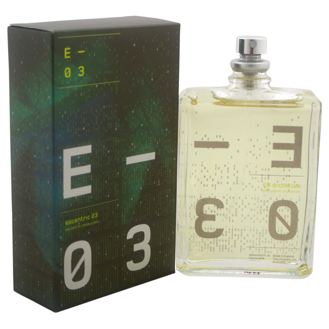 Escentric Molecules Escentric 03 Eau De Toilette Unisex 34 Oz 175$