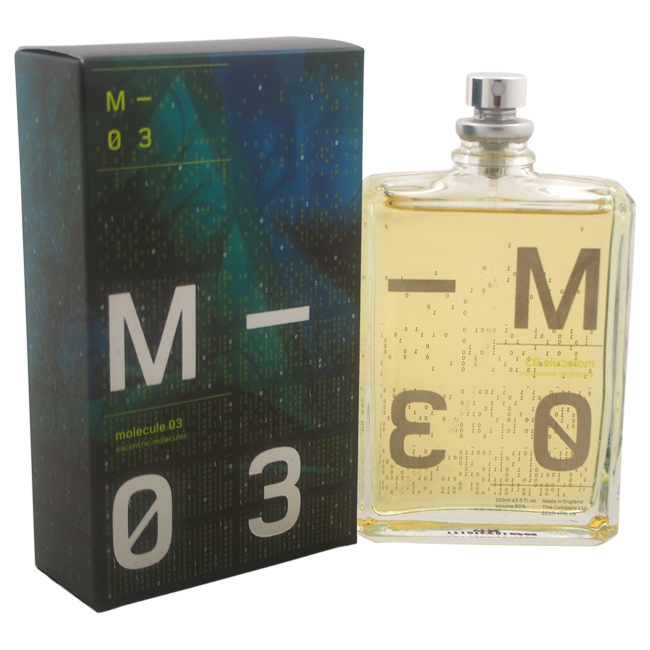 Escentric Molecules Molecule 03 Eau De Toilette Unisex 34 Oz 170$